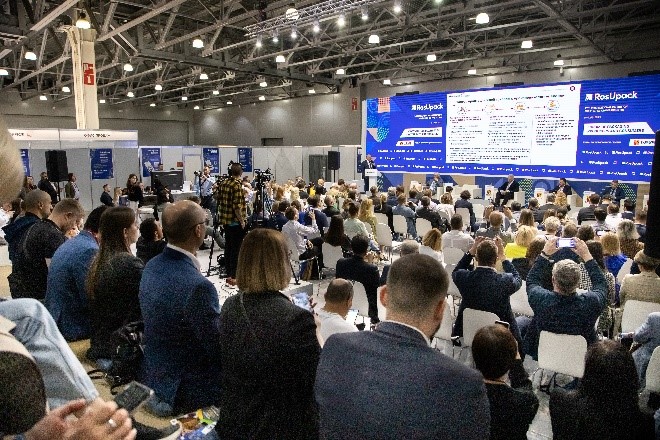 Конференция «Состояние и пути развития российской индустрии упаковки в новых экономических реалиях» в рамках выставки RosUpack 2024   